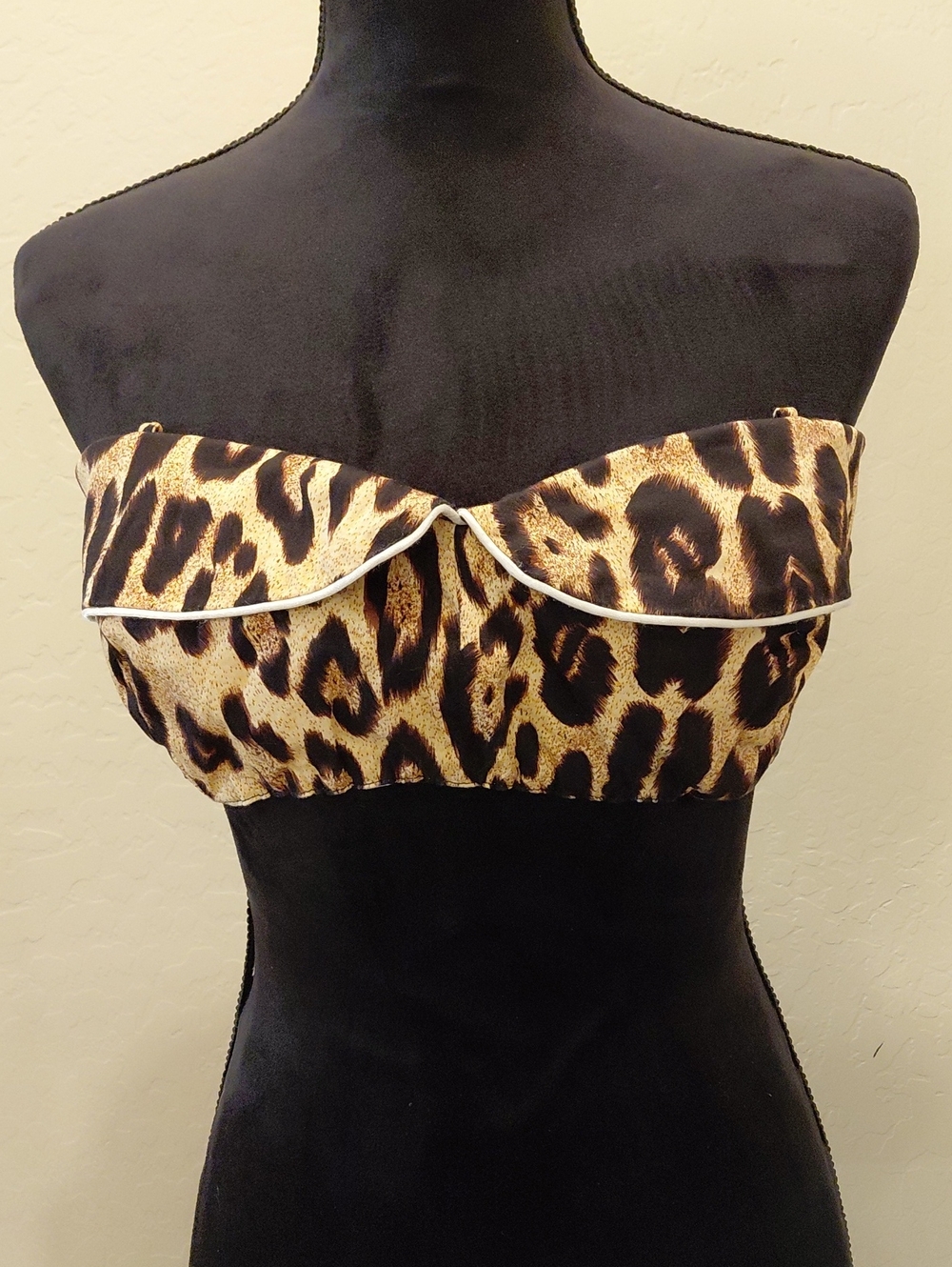 Tatyana Beach Bash 4X Leapard Print Bralette Top - Picture 1 of 8